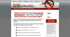 Desktop Screenshot of getridofsilverfish.com